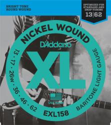 D'addario EXL Baritone Light Nikkel Elektromos Gitárhúr