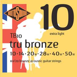 Rotosound TB Tru Bronze 80/20 Bronz Akusztikus Gitárhúr