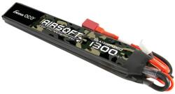 GENS ACE Airsoft 25C 1300mAh 2S1P 7.4V Saddle T-Plug LiPo akkumulátor (6928493304945)