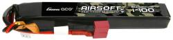 GENS ACE Airsoft 25C 1400mAh 2S1P 7.4V T-Plug LiPo akkumlátor (6928493305553)