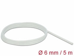 Delock Üvegszálas borítás 5 m x 6 mm fehér (18929) (18929)