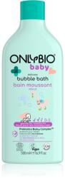 OnlyBio Baby Delicate buborékos fürdő és tisztító gél gyermekeknek születéstől kezdődően 500 ml