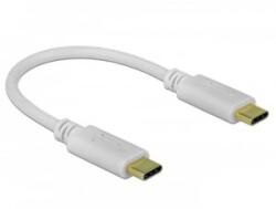 Delock USB Type-C töltő kábel 15 cm PD 100 W E-Markerrel (85357) (85357)