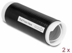 Delock hidegen zsugorodó cső 45 mm x 130 mm 2 db fekete (20890) - aqua