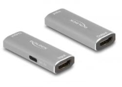 Delock HDMI Ismétlő 8K 60 Hz 20 m (11506) (11506) - aqua
