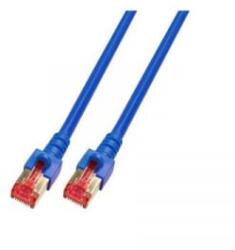EFB Elektronik RJ45 Hálózat Csatlakozókábel CAT 6 S/FTP 0.50 m Kék Lángálló, Halogénmentes, Védővel, Aranyozatt érintkező EFB Elektronik