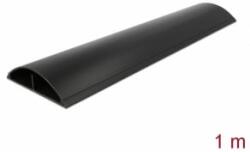 Delock Kábelcsatorna 119 x 26 mm - hossza 1 m, fekete (20713) (20713)
