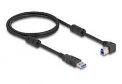 Delock USB 5 Gbps kábel A-típusú apa - B-típusú apa 90 jobbra hajlítva 1 m (81108)
