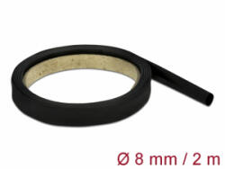 Delock Fekete, hőre szűkülő tubus 2 m x 8 mm méretű szűkülési aránya 4: 1 (20666) (20666)