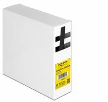 Delock Fekete, hő csökkentő csődoboz 10 m x 9, 5 mm (19924) (19924)