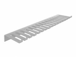 Delock Falra rögzíthető, 325 x 90 mm kábelrendező, szürke (66887) (66887)