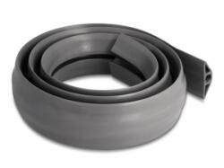 Delock PVC flexibilis kábelcsatorna 50 x 13 mm - hosszúság 1, 5 m szürke (20732) (20732)
