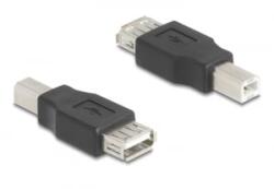 Delock USB 2.0 adapter B-típusú USB apa A-típusú USB anya (67199) (67199) - aqua