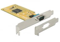 Delock PCI-kártya > 1 x Soros RS-232 (89592) (89592) - aqua
