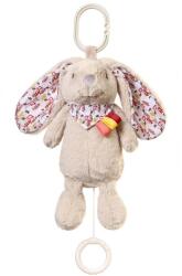 BabyOno Have Fun Musical Toy Rabbit Milly kontrasztos függőjáték dallammal