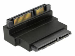 Delock 22 tus SATA adapter záró funkcióval anya - apa zárszögben lefelé hajtva (63943) (63943)