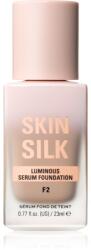 Makeup Revolution Skin Silk Serum Foundation könnyű alapozó világosító hatással árnyalat F2 23 ml