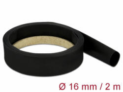 Delock Fekete zsugorcső 2 m x 16 mm (18983) (18983)