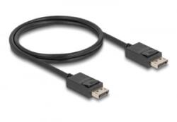 Delock Koaxiális DisplayPort kábel 16K 60 Hz 80 Gbps 1 m (80491) (80491) - aqua