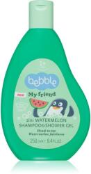 Bebble Strawberry Shampoo & Shower Gel Watermelon sampon és tusfürdő gél 2 in 1 gyermekeknek 1+ 250 ml