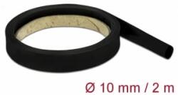 Delock Fekete zsugorcső 2 m x 10 mm (18981) - aqua