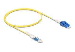 Delock Optikai szálas kábel CS apa - LC Duplex egyszeres mód G657A2 / OS2 Uniboot 1 m (88299)