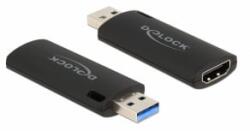 Delock HDMI video felvevő stick A-típusú USB (88307) (88307) - aqua