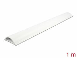 Delock Kábelcsatorna 70 x 20 mm - hossza 1 m, fehér (20706) (20706)