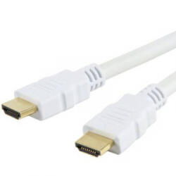 TECHLY HDMI Csatlakozókábel [1x HDMI dugó - 1x HDMI dugó] 2.00 m Fehér