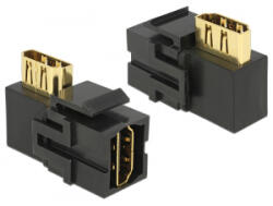 Delock Keystone modul HDMI anya > HDMI anya 90 -os szögben fekete (86358)