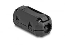 Delock Ferrit mag / ferrit gyűrű kábel körbevételére 7 mm 2 db. , fekete színű (80945) (80945)