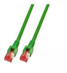 EFB Elektronik RJ45 Hálózat Csatlakozókábel CAT 6 S/FTP 2.00 m Zöld Lángálló, Halogénmentes, Védővel, Aranyozatt érintkező EFB Elektronik (K5514.2)
