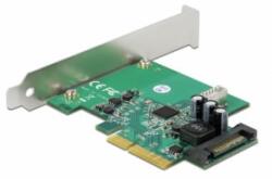 Delock PCI Express Kártya - 1 x belső USB 3.2 Gen 2 Kulcs B, 20 tűs anya csatlakozó (90068)