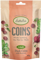Lukullus 80g Lukullus Coins kacsa kutyasnack