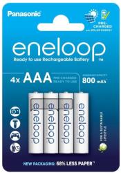 Panasonic Panasonic - 4 db Tölthető elem AAA Eneloop 800 mAh FT1042 (FT1042)