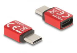 Delock USB adatblokkoló USB Type-C csatlakozó - USB Type-C aljzat 240 W (60689) (60689)