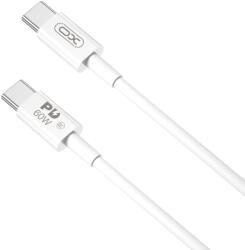 XO NB-Q190A USB Type C - USB Type C kábel 1m 60W fehér