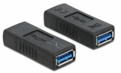 Delock USB 3.0 adapter A-típusú anya A típusú anya (keresztezett) (66641) (66641) - aqua