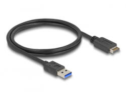 Delock USB 10 Gbps kábel E-típusú A kulcsos USB 20 tűs apa A-típusú USB apa 80 cm (85411)