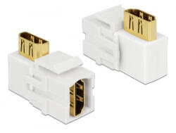 Delock Keystone modul HDMI anya > HDMI anya 90 -os szögben fehér (86359)