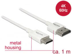 Delock Kábel Nagysebességű HDMI Ethernettel - HDMI-A-csatlakozódugó > HDMI Mini-C-csatlakozódugó, 3D (85142) (85142)
