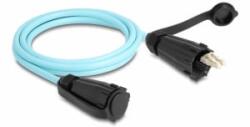 Delock Optikai szálas kábel LC Duplex - LC Duplex védő sapkával sokoldalú OM3 IP68 por és vízvédelemmel 2 m (87889) (87889)