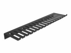 Delock Falra rögzíthető, 325 x 90 mm kábelrendező, fekete (66728) (66728)