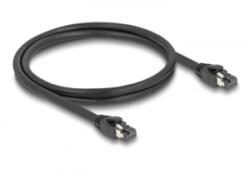 Delock RJ45 hálózati kábel Cat. 8.1 S/FTP 1 m akár 40 Gbps fekete (80233)