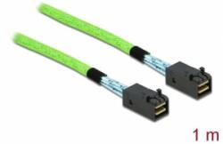 Delock PCI Express kábel Mini SAS HD SFF-8673 - SFF-8673 csatlakozókkal, 1 m (86625) - aqua