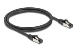 Delock RJ45 hálózati kábel Cat. 8.1 S/FTP 1 m fekete (80571) (80571)