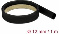 Delock Fekete, hőre szűkülő tubus 1 m x 12 mm méretű szűkülési aránya 4: 1 (20659) (20659)