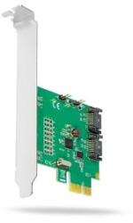 BlackBird 2x SATA bővítő kártya PCI-E (BH1298)