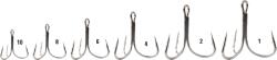 Mustad Ancora Mustad In-line Grip Treble Steel nr. 1 6buc (M.ITG58APTS.1)