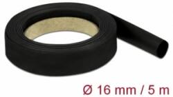 Delock Fekete zsugorcső 5 m x 16 mm (18940) (18940)